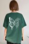 Unisex Drawing Butterflies Design T-shirt