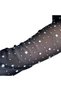 Rhinestone Long Fishnet Gloves,Vintage Stretchy Mesh Evening Gloves for Women,Black - 4