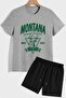 Montana Shorts T-shirt Tracksuit Set