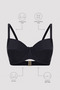 Plus Balen Black Bikini Top - 6
