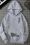 Belive in Yourself Printed Oversize Sweatshirt