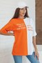 Unisex Forget Live Printed Oversize T-shirt - 4