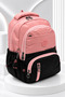 Waterproof Fabric Foil Backpack with Lunch Box and Pen Holder Primary School Bag Set of 3 - 2