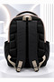 Water Resistant Fabric Foil Backpack School Bag with Lunchbox and Pen Holder Set of 3 - 7