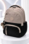 Water Resistant Fabric Foil Backpack School Bag with Lunchbox and Pen Holder Set of 3 - 4