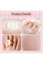 2-Piece Bath Shower Sponge and Silicone Body Brush Set,Exfoliating Scrubber for Deep Cleaning and Massage,Pink and Cyan - 4