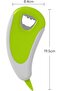 Metal Bottle Opener with Ergonomic Sturdy Handles and Magnetic Storage,Pack of 2,Green and Red - 2