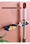 3-Piece Silicone Mop and Broom Holder,Self-Adhesive Wall Mounted Organizer Gripper,No-Drill Storage Hooks for Kitchen and Bathroom - 4