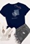 Unisex Minimal line drawing Printed T-shirt