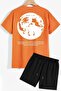 Universe Themed Shorts T-shirt Tracksuit Set