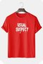 Unisex Suspect Design Tshirt