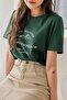 Unisex The Mountain Printed Design T-shirt - 3