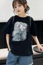 Children's Orchid Printed Cotton T-shirt