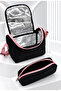Water Resistant Fabric Foil Backpack School Bag with Lunchbox and Pen Holder Set of 3 - 6