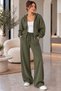 Women's Modal Fabric Stretch Fabric Hooded Tracksuit Set - 2