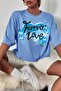 Unisex Forever Love Printed Oversize T-shirt - 3