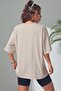 Unisex Mind Life Vibes Printed Oversize T-shirt - 2