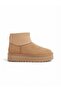 Cuen premium nude suede ugge fur boots - 3