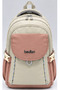 Luxury Unisex Water-Resistant Fabric Daily Travel and Backpack / 262 - 3