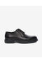 Men's Black Genuine Leather Oxford Shoes 5K1Ka18680