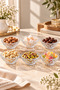 6-Piece Glass Bowl Breakfast Jam Bowl Snack Bowl Presentation Bowl