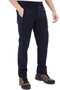 Men's Tactical Outdoor Waterproof Navy Blue Softshell Trousers with Fleece Inside - 4