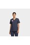 Nurse Uniform Scrubs Lycra Single Top Compliant with New Regulations - Patriot Blue - 3