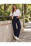 Women's Baggy Jeans Loose Fit 5 Pockets Cotton Denim - 4