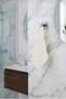 Chrome V Fork Robe Hanger - 4