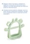 Silicone Easy Grip Teether Soft Green - 5