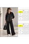Women's Modal Mesh Sequin Detailed Tracksuit Top and Bottom Set Mta271005 - 6