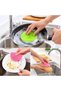 Silicone Non-Exhausting Dish Brush and Vegetable Cleaning Tool 2 Pieces - 8