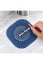 2 Pieces Sink Drain Protector with Strainer Flexible Strainer Silicone Mat - 7