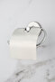 Chrome Wide Cover Toilet Napkin Holder - 2