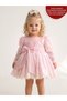 Lotus Sequin Sequin Holiday Special Day Birthday Girl Children's Party Dress