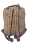 Quality Single Compartment Unisex Design Vintage School Travel Daily Backpack 28X37 cm - 6