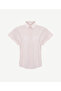 Regular Shirt Collar Short Sleeve Shirt - 7