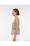 Regular Crew Neck Sleeveless Blouse - 3