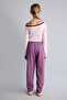 Beli Lace-Up Pocket Jogger Fit Modal Sweatpants Girls I1637A826Au - 4