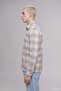 Boxy Fit Plaid Lumberjack Long Sleeve Double Pocket Shirt H9806Ax26Wn - 4