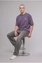 100% Cotton Loose Fit Crew Neck Printed Short Sleeve T-Shirt H4903Ax26Au - 7