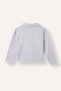 Relax Fit Polo Neck College Printed Crop Sweatshirt Girls I4898A826Au - 8