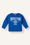 Crew Neck Printed Soft Fleece-Lined Sweatshirt for Baby Boys E9238A525AU - 4