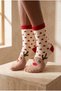New Year's Socks Ecru