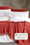 Daisy Pike Bedspread 100% Cotton with Tassels (220X240 cm) Cinnamon - 2