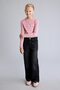 Crew Neck Striped Ribbed Sweater Girls H6401A826Au - 2