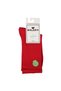 Women's Roll Top Elasticless Bamboo Socks Red - 3