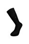 Men's Premium Stitch-Free Striped Square Bamboo Socks Black - 4