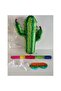 M green 1Set/BOX Cactus Pinata with Blindfold Bat Piñata Fiesta Cactus Pinata for Birthday Party, M - 8