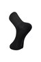 Unisex Bamboo Diabetic Sugar Socks Black - 5